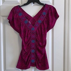 I.N.C. Blouse (Large) v-neck